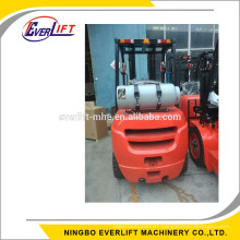 1.5 ton 2.5 ton 3 ton 3.5 ton 3m 5 m 3 stage triple mast gasoline forklift LPG forklift with sideshift and solid tyre